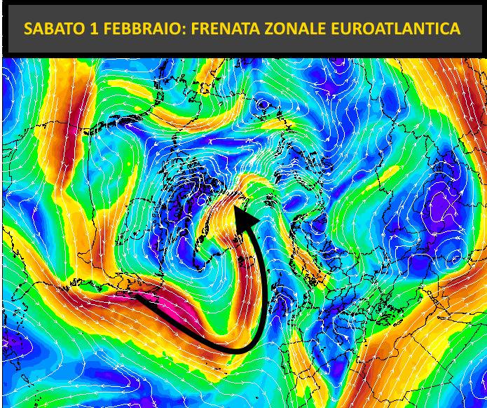 Frenata zonale per sabato primo febbraio