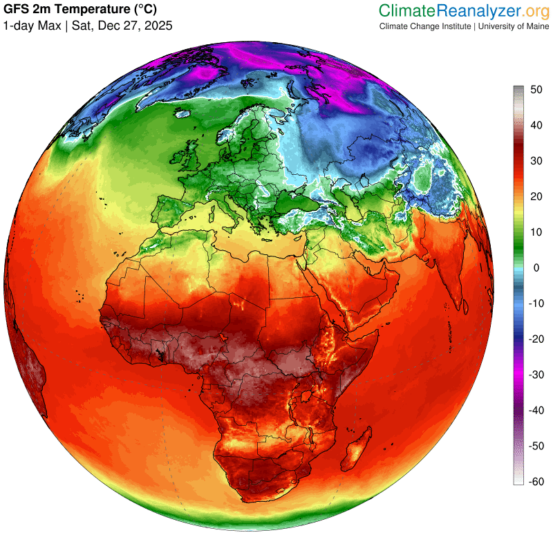 Temperature in Africa Temperature in Africa