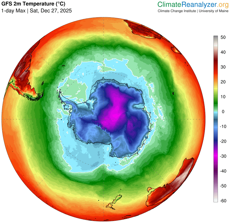 Temperature in Antartide Temperature in Antartide