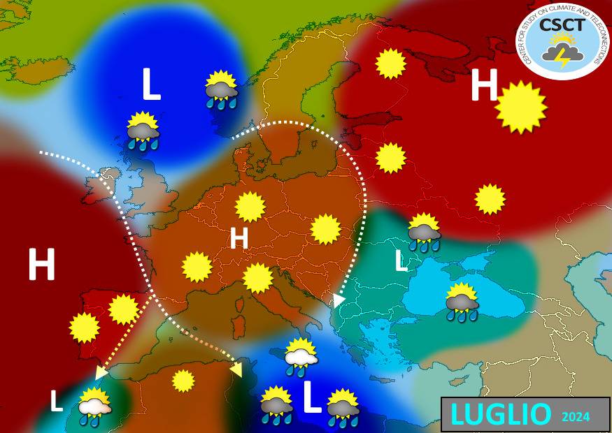 Proiezione generale per luglio 2024