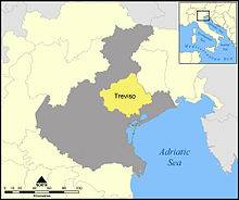 Mappa provincia di Treviso