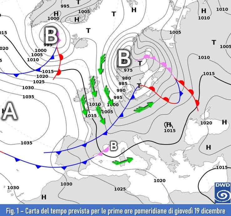 Mappa attesa per il 19 dicembre 2024