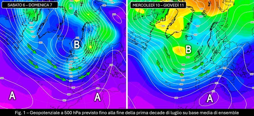 Mappe fine prima decade di luglio 2024