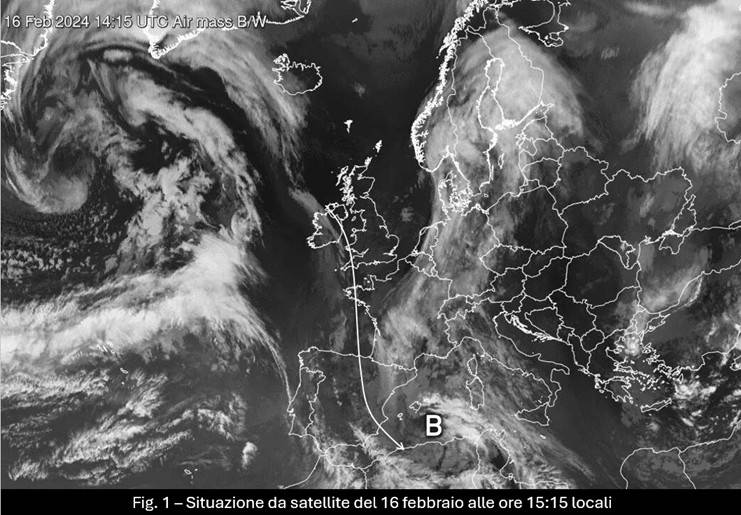 Satellite del 16 febbraio 2024