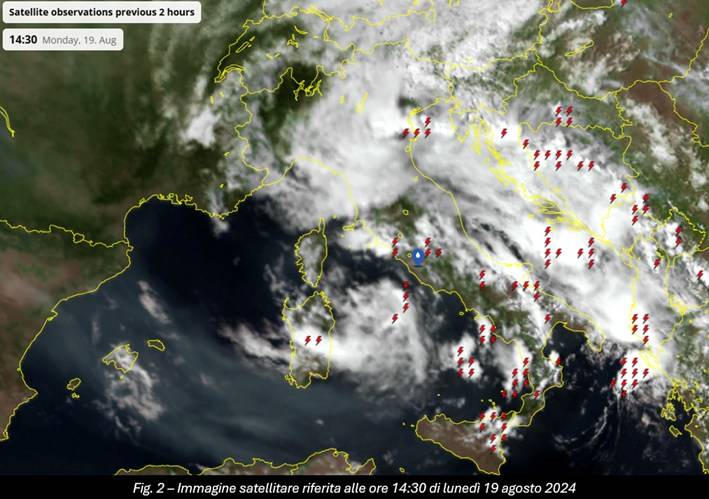 Satellite del 19 agosto 2024