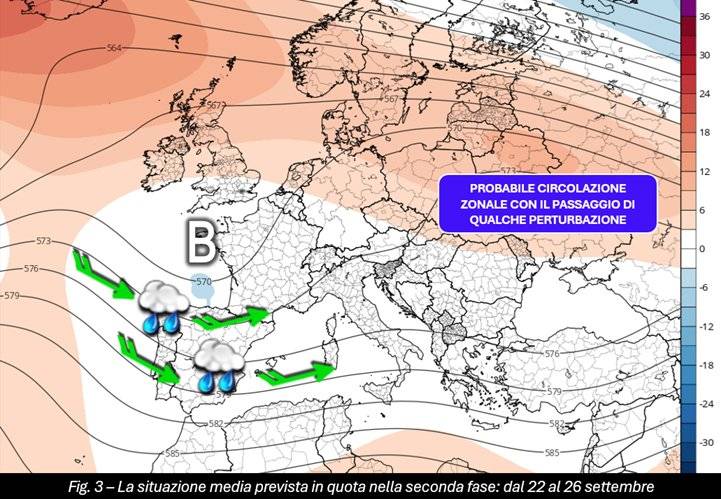 Situazione attesa per il 22-26 settembre 2024