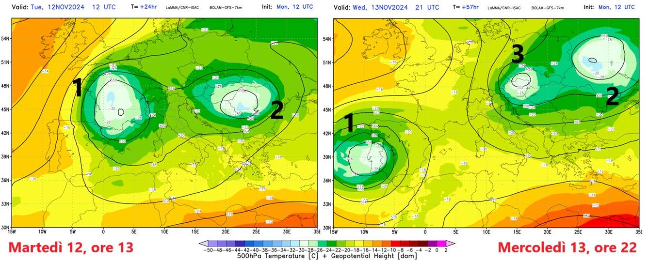 Mappe e trottole atmosferiche...